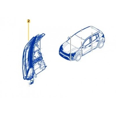 260104820R (SAĞ FAR) (MARKA: MAIS) (OEM:260104820R)