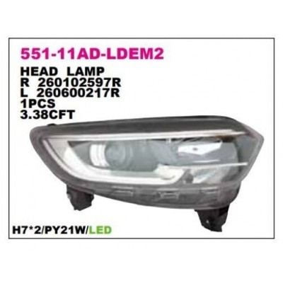 260600479R (FAR RENAULT KADJAR SOL RENAULT) (MARKA: MAIS) (OEM:260600479R)