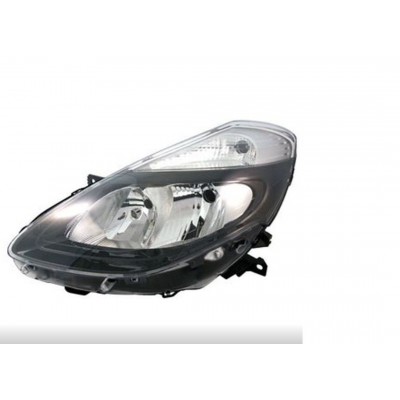 260603106R (FAR ELEKTRİKLİ SOL CLIO III (H7+H7) (SIYAH) 04/09) (MARKA: MAIS) (OEM:260603106R)