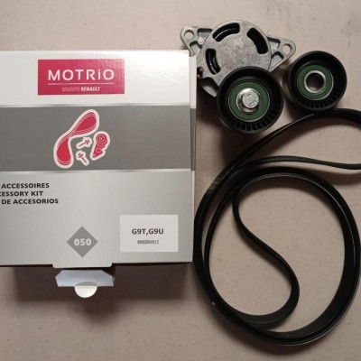 8660004411 (MOTRİO ALTERNATÖR KAYIŞ KİTİ MASTERII 2.5 DCİ G9U(7701475628)) (MARKA: MOTRIO) (OEM:7701475628)