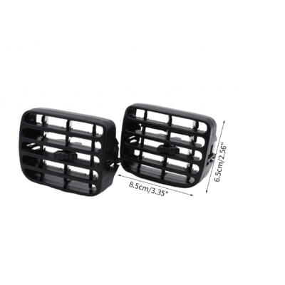 KAYA-KR445 (HAVALANDIRMA DIFRIZORU SAG SIYAH CLIO) (MARKA: Kaya Plastik) (OEM:7702258450)