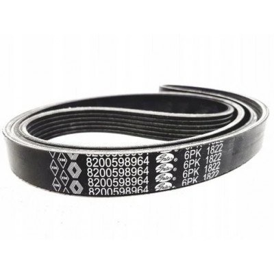 117200336R (KANALLI KAYIŞ DOBLO 1.9 DZL KLML JTD MTR 01=> LOGAN-SYMBOL 1.6 16V (68430) 6PK1818) (MARKA: MAIS) (OEM:117200336R)