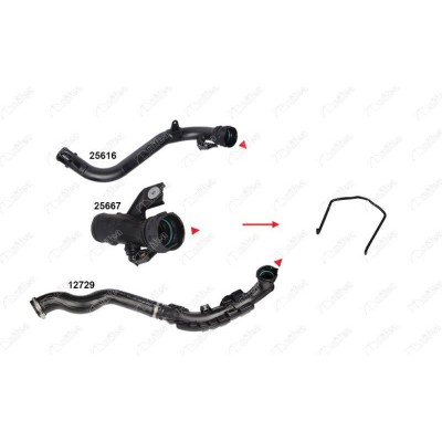 NIFEA-25618 (TURBO BORUSU SEKMANI KANGOO MASTER II MOVANO QASHQAI NV200) (MARKA: NIFEA) (OEM:NIFEA-25618)