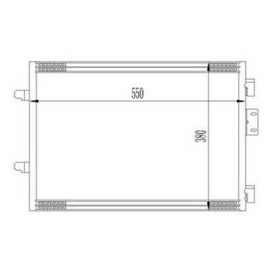 ORIS-CRN357016 (KLIMA RADYATORU (KONDANSER) CLIO II 01> SYMBOL 99> THALIA I 99> DIZEL (OTO. MEK.) ) (MARKA: Oris) (OEM:ORIS-CRN357016)