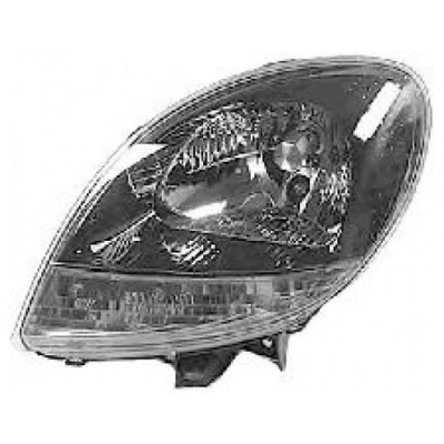 AYF-202245 (FAR SOL KANGO 2003 2008 KROM CERCEVELI BEYAZ SINYALLI MOTORLU ) (MARKA: AYFAR) (OEM:260602103R)