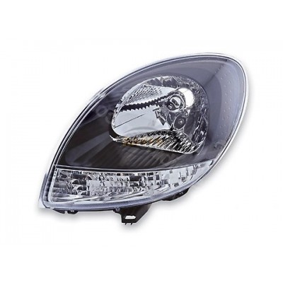 AYF-202249 (FAR SOL KANGOO 2003 2008 SİYAH CERCEVE BEYAZ SINYAL MANUEL) (MARKA: AYFAR) (OEM:260602509R)