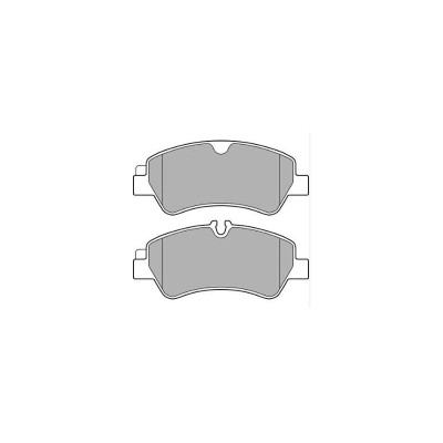 DEL-LP2662 (FREN BALATASI ARKA FORD TOURNEO CUSTOM-TRANSIT CUSTOM 2.2 TDCI 12=> ARKA TEK TEKER ) (MARKA: Delphi) (OEM:DEL-LP2662)