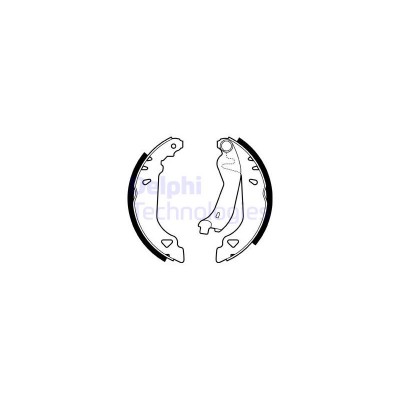 DEL-LS1378 (ARKA FREN BALATASI PABUCLU PUNTO TEMPRA TIPO) (MARKA: Delphi) (OEM:DEL-LS1378)