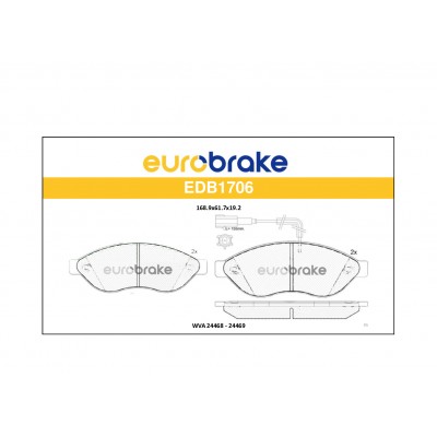 ERB-EDB1706 (FREN BALATASI ON DUCATO III BOXER II JUMPER II 2006 > FISLI ) (MARKA: EUROBRAKE) (OEM:ERB-EDB1706)