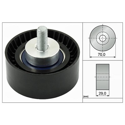 INA-532029810 (ALTERNATOR GERGI RULMANI DAILY DUCATO 2.3JTD 02=>) (MARKA: İna) (OEM:INA-532029810)