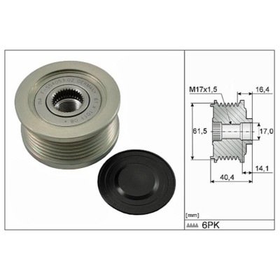 INA-535011510 (ALTERNATOR GERGI KASNAGI DOBLO GRANDE PUNTO 1.9 JTD ASTRA H VECTRA C ZAFIRA SIGNUM 1.9 CDTI (05 ) ) (MARKA: İna) (OEM:INA-535011510)