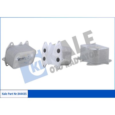 KALE-344435 (YAĞ SOĞUTUCU ( PETEK ) GOLF6-CADDY-CRAFTER-T6-A3-LEON 1.6-2.0 TDI 2010 CAAB-CAYA/B/C-CKUB-CAAC ) (MARKA: KALE) (OEM:KALE-344435)