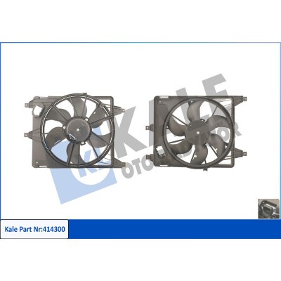 KALE-414300 (FAN MOTORU DAVLUMBAZLI THALIA I-SYMBOL II- 1.5 K9K CLIO) (MARKA: KALE) (OEM:7701051483)