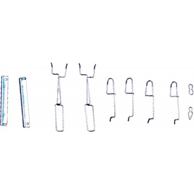 KAYA-KR408 (FREN KALIPER KIZAK TAKIMI R.19) (MARKA: Kaya Plastik) (OEM:KAYA-KR408)