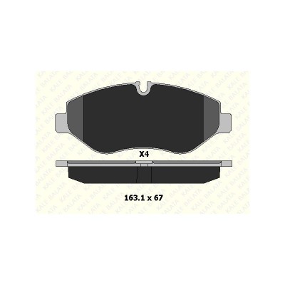 KB-29192 209 04 ANS KD20 (FREN BALATASI ON VITO W639 07=> VITO W447 14=> CRAFTER SPRINTER 06=>) (MARKA: KALE BALATA) (OEM:KB-29192 209 04 ANS KD20)