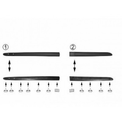 MRL-200134 (KAPI BANDI ON SAG CLIO II SYMBOL 98>05 KLIPSLI) (MARKA: MARAL) (OEM:7700410279)