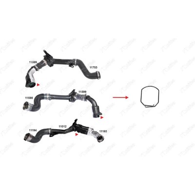 NIFEA-11485 (TURBO BORUSU SEKMANI) (MARKA: NIFEA) (OEM:NIFEA-11485)