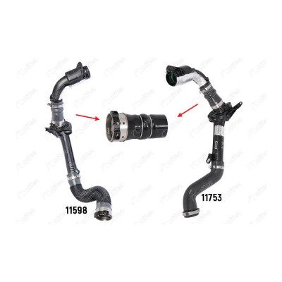 NIFEA-11599 (TURBO HORTUMU KUCUK PLASTIK PARCA HARIC MEGANE III) (MARKA: NIFEA) (OEM:8200687468)