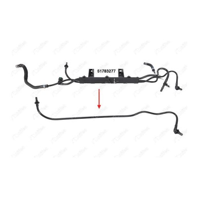 NIFEA-14611 (YAKIT BORUSU BRAKET HARIC DOBLO 1.3 MULTIJET) (MARKA: NIFEA) (OEM:NIFEA-14611)