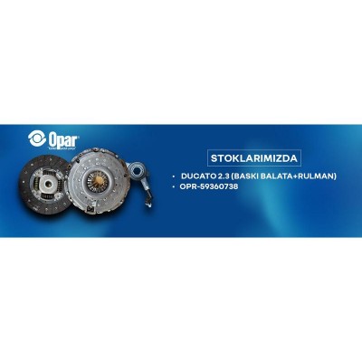 OPR-59360738 (DEBRIYAJ SETI (RULMANLI) DUCATO BOXER KARSAN JEST 2.3 D 12=>) (MARKA: OPAR) (OEM:OPR-59360738)