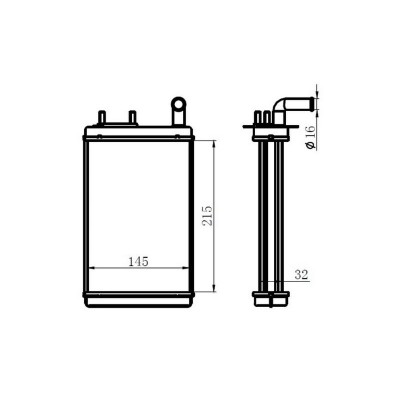 ORIS-KFI008032 (KALORIFER RADYATORU UNO 70 ) (MARKA: Oris) (OEM:ORIS-KFI008032)