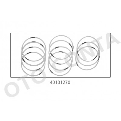 OTC-40101270 (MOTOR GOMLEK CONTA R12 1300) (MARKA: Oto Conta) (OEM:OTC-40101270)
