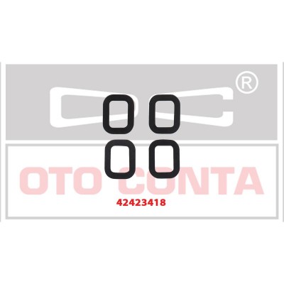 OTC-42423418 (EMME MANIFOLT KAUCUK TK. MAREA PALIO 1.6 16 V) (MARKA: Oto Conta) (OEM:OTC-42423418)