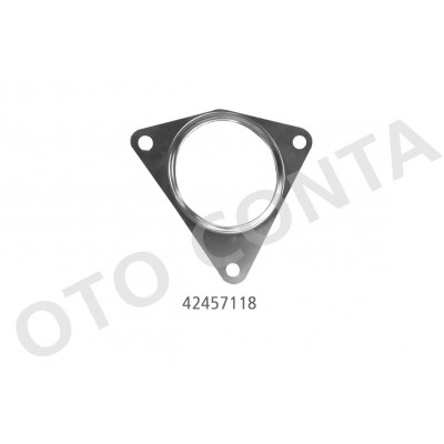 OTC-42457118 (EKSOZ BOGAZ CONTA CELIK KANGOO MEGANE CLIO LOGAN 1.5DCI ) (MARKA: Oto Conta) (OEM:OTC-42457118)
