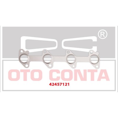OTC-42457121 (EKSOZ MANIFOLD CONTA CELIK KANGOO MEGANE CLIO 1.5DCI ) (MARKA: Oto Conta) (OEM:140361579R)