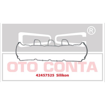 OTC-42457525 (SUBAP KAPAK CONTA SILIKON FLUENCE CLIO III MEGANE III 1.5DCI K9K) (MARKA: Oto Conta) (OEM:OTC-42457525)