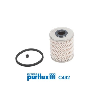PURFLUX-C492 (YAKIT FILTRESI (MAZOT) MASTER II III TRAFIC II MOVANO II VIVARO INTERSTAR NV400 PRIMASTAR 2.2DTI 2.5) (MARKA: PURFLEX) (OEM:7701475229)