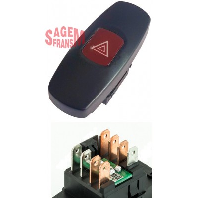 SAGEM-500227 (DORTLU FLASOR DUGMESI MAREA  BRAVO ) (MARKA: SAGEM) (OEM:SAGEM-500227)