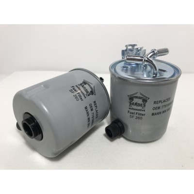 SRD-SF260 (YAKIT FILTRESI( MAZOT ) DACIA LOGAN MCV SANDERO 1.5DCI 05-> K9K) (MARKA: SARDES) (OEM:7701066680)