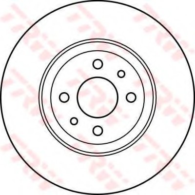 TRW-DF2566 (FREN DISKI ON HAVALI  DOBLO 05>IDEA 04>LINEA 09> FIORINO 09> BRAVO 01>STILO 01> (284x22) 4 BIJON ) (MARKA: TRW) (OEM:TRW-DF2566)