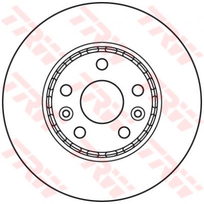 TRW-DF6110 (FREN DISKI ON HAVALI  CITAN W415 12>21 . KANGOO II 08>) (MARKA: TRW) (OEM:TRW-DF6110)