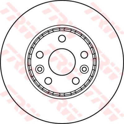 TRW-DF6110 (FREN DISKI ON HAVALI  CITAN W415 12>21 . KANGOO II 08>) (MARKA: TRW) (OEM:TRW-DF6110)