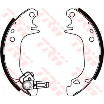 TRW-GS8321 (BALATA KAMPANA ARKA YAPISTIRMA R9 R11 ) (MARKA: TRW) (OEM:TRW-GS8321)