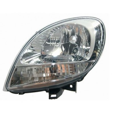 TYC-REN10KA010 (FAR SOL KANGO 2003 2008 KROM CERCEVELI BEYAZ SINYALLI MANUEL ) (MARKA: TYC) (OEM:260603883R)