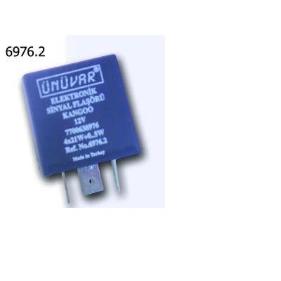 UNU-6976-2 (SINYAL FLASORU KANGOO 12V) (MARKA: Ünüvar) (OEM:UNU-6976-2)
