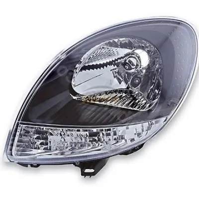 AYF-202249 (FAR SOL KANGOO 2003 2008 SİYAH CERCEVE BEYAZ SINYAL MANUEL) (MARKA: AYFAR) (OEM:260602509R)