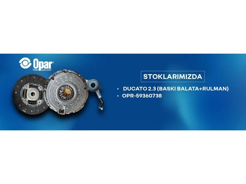 OPR-59360738 (DEBRIYAJ SETI (RULMANLI) DUCATO BOXER KARSAN JEST 2.3 D 12=>) (MARKA: OPAR) (OEM:OPR-59360738)