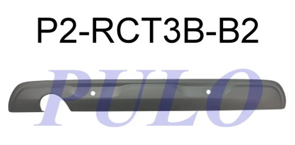PULO-P2-RCT3B-B2 (ARKA TAMPON KAPLAMASI CAPTUR 2019> EGSOZ CIKISLI ( 2 SENSORLU )) (MARKA: PULO) (OEM:850708822R)