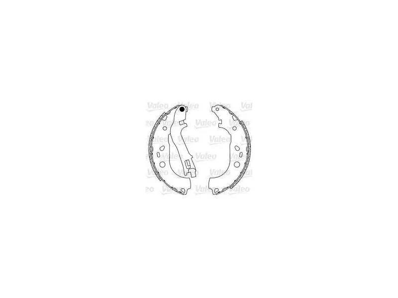 VAL-564073 (ARKA FREN BALATASI PABUCLU DOBLO 1.4-1.3D-1.6D-2.0D 10=>) (MARKA: VALEO) (OEM:VAL-564073)