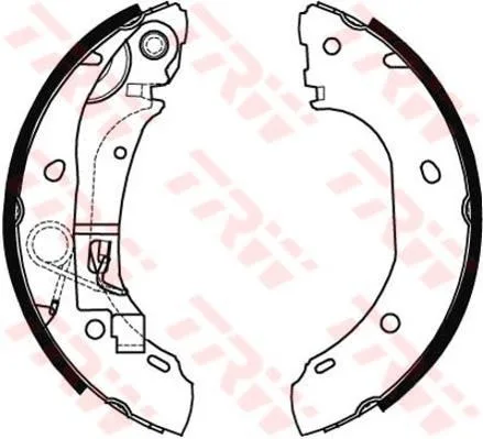 TRW-GS8472 (BALATA KAMPANA ARKA 2.8 JTD DUCATO ) (MARKA: TRW) (OEM:TRW-GS8472)