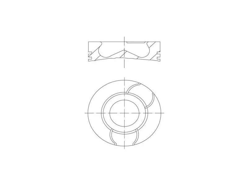 MAHLE-021PI00124002 (PISTON SEGMAN 0.50 MEGANE II 1.5 K9K 100 BG 76 MM) (MARKA: MAHLE) (OEM:MAHLE-021PI00124002)
