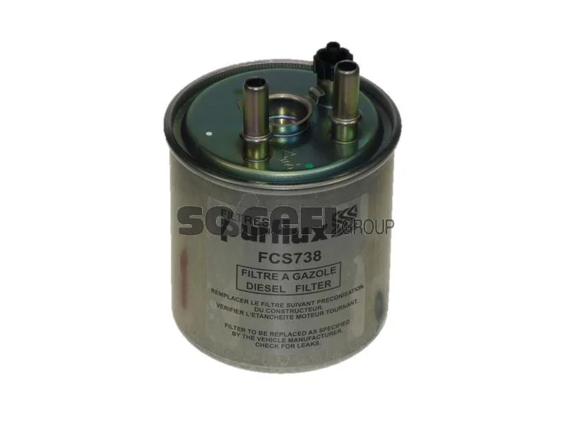 PURFLUX-FCS738 (YAKIT FILTRESI ( MAZOT ) KANGOO III LAGUNA III TWINGO 1.5DCI 2.0DCI 2008 - SU SENSOR YUVALI) (MARKA: PURFLEX) (OEM:7701478277)