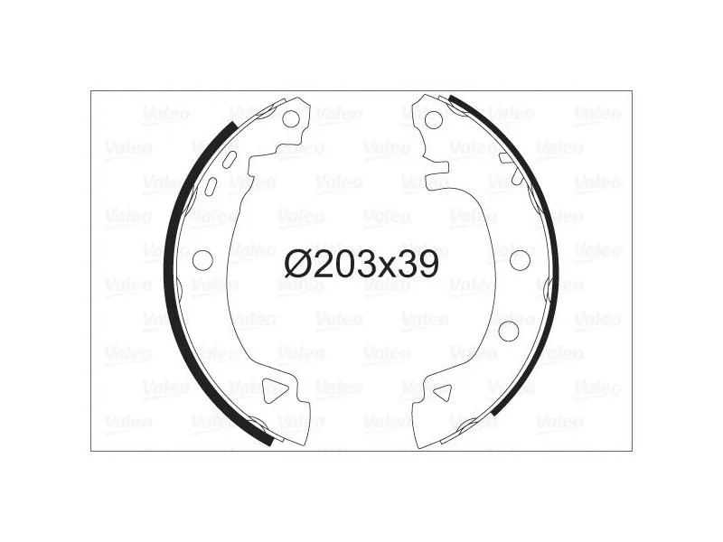 VAL-562041 (PABUCLU BALATA ARKA R19 EXP BRAVA BRAVO MAREA ) (MARKA: VALEO) (OEM:7701202919)