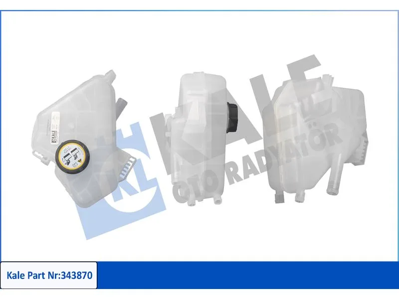 KALE-343870 (YEDEK SU DEPOSU FIESTA 09> BENZINLI KAPAKLI ) (MARKA: KALE) (OEM:KALE-343870)