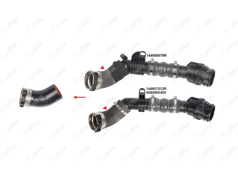 NIFEA-11075 (TURBO HORTUMU (PLASTIK BORU HARIC) DOKKER 4 KAT PO) (MARKA: NIFEA) (OEM:144607512R)