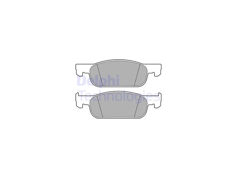 DEL-LP3286 (FREN BALATASI ON CLIO IV SYMBOL LOGAN SANDERO  BUYUK TIP) (MARKA: DELPHİ) (OEM:410604682R)